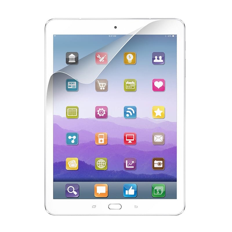 Port Connect Universal Screen Protector for 11" Tablets Twin Pack - Clear - Image 2