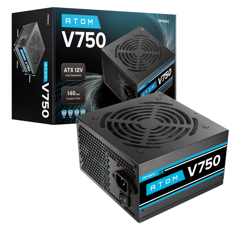 Antec Atom V750 Non-Modular Power Supply - Image 6