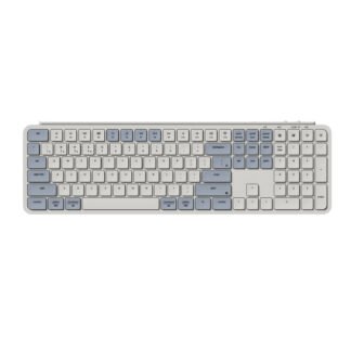 Keychron B6 Pro Ultra-Slim 100% Wireless Keyboard - Retro Blue