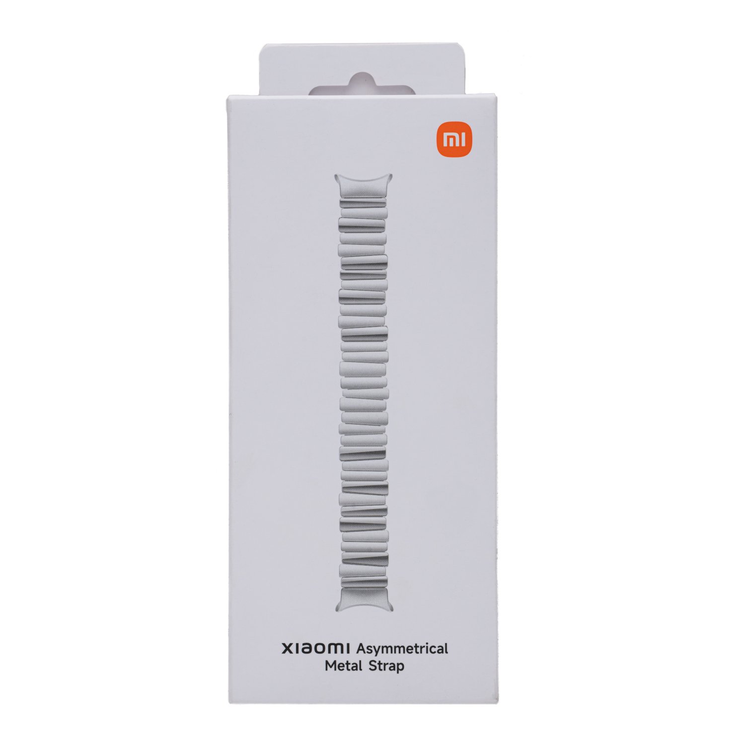 Xiaomi Smart Band 10 Asymmetrical Metal Strap – Silver - Image 5