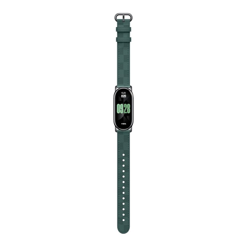 Xiaomi Smart Band 8 Checkered Strap - Green - Image 5