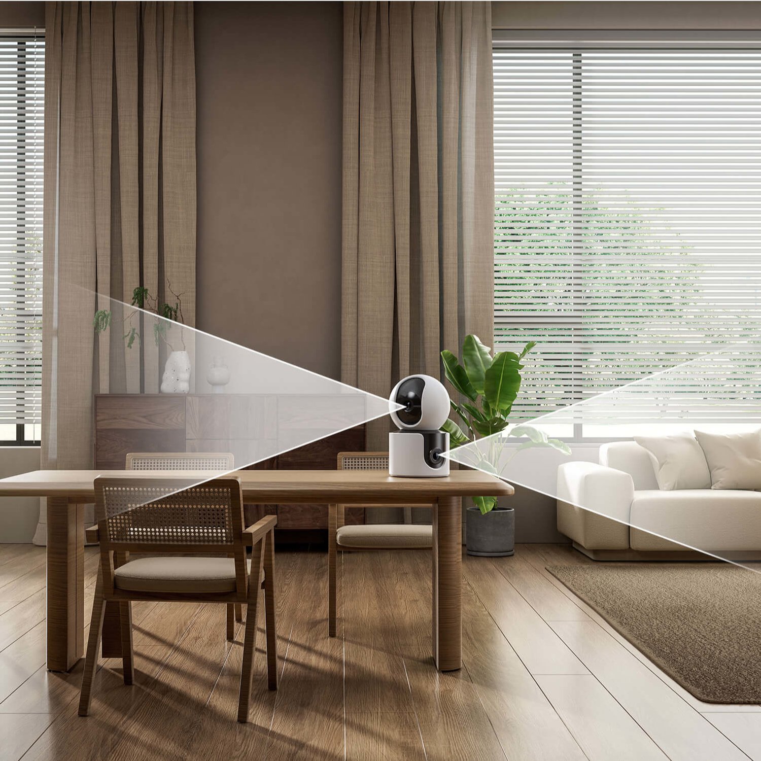 Xiaomi Smart C300 Dual 2K Indoor Wi-Fi Security Camera – White - Image 10
