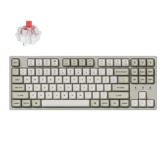 Keychron C1 Pro 8K 80% Super Red Hot-swappable RGB Wired Mechanical Keyboard