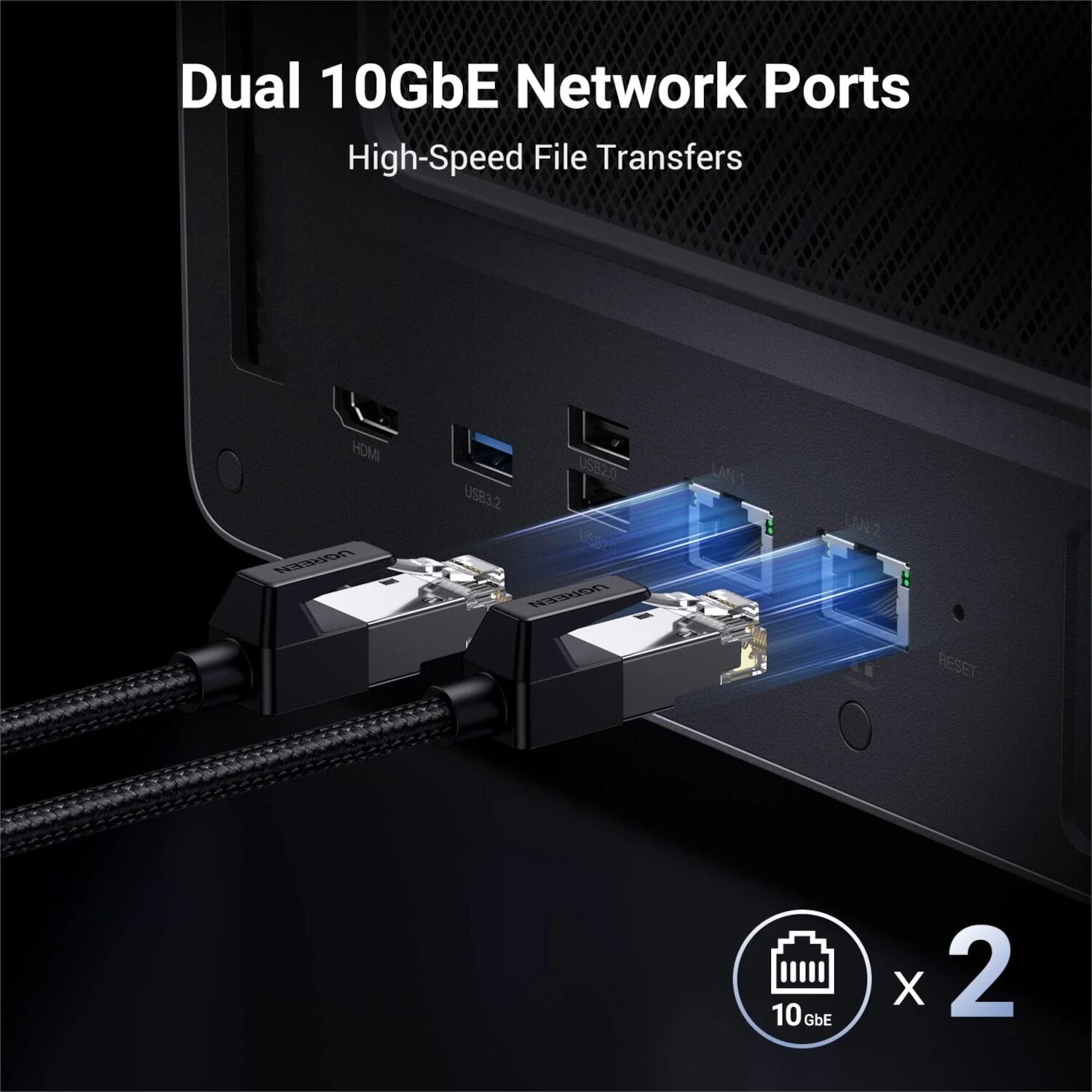UGREEN NASync DXP8800 Plus 8-Bay NAS - Image 4