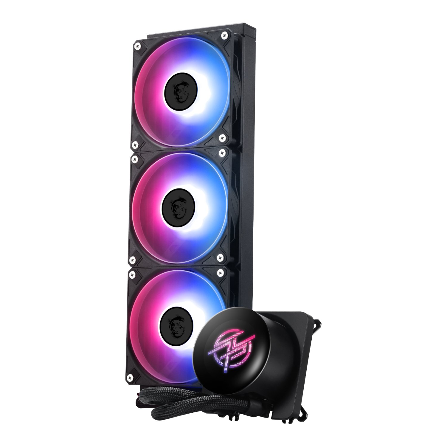 MSI MPG Coreliquid P13 360 AIO Liquid CPU Cooler - Black - Image 3