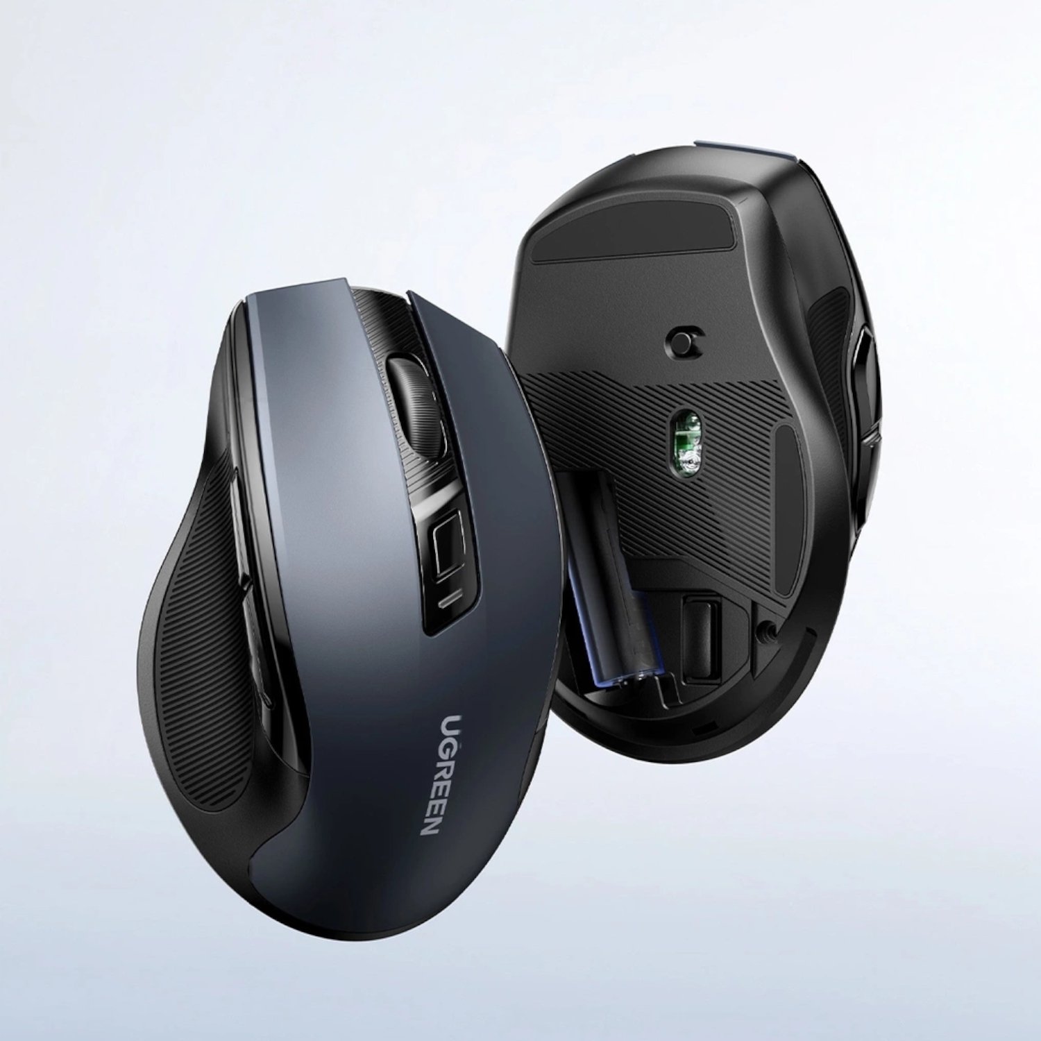 UGREEN MU006 2.4GHz Wireless Optical Mouse – Black - Image 4