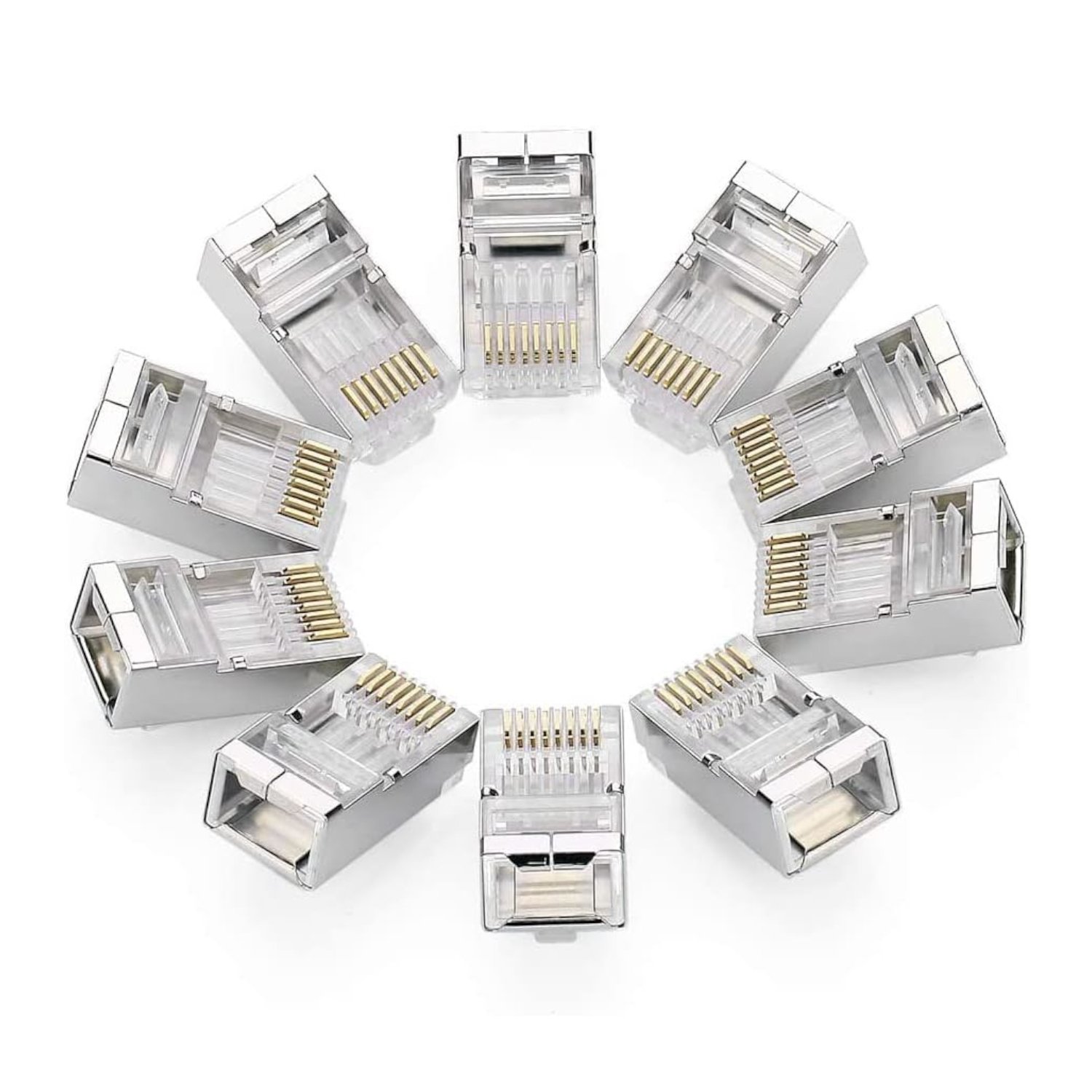 UGREEN CAT6 FTP RJ45 Modular Plugs 10 Pack - Image 2