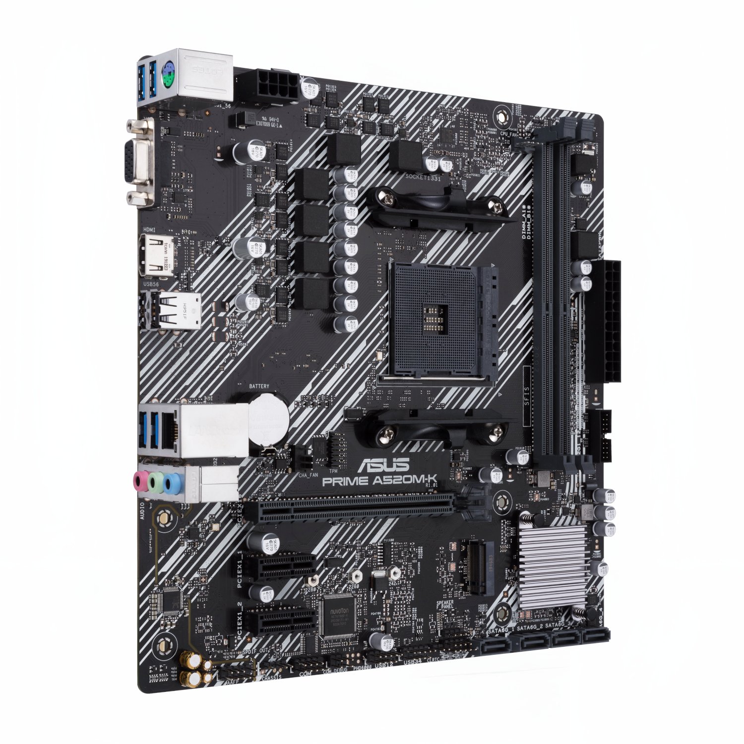 PCBuilder AMD Ryzen 5 3400G HOME MASTER Windows 11 Desktop PC - Image 4
