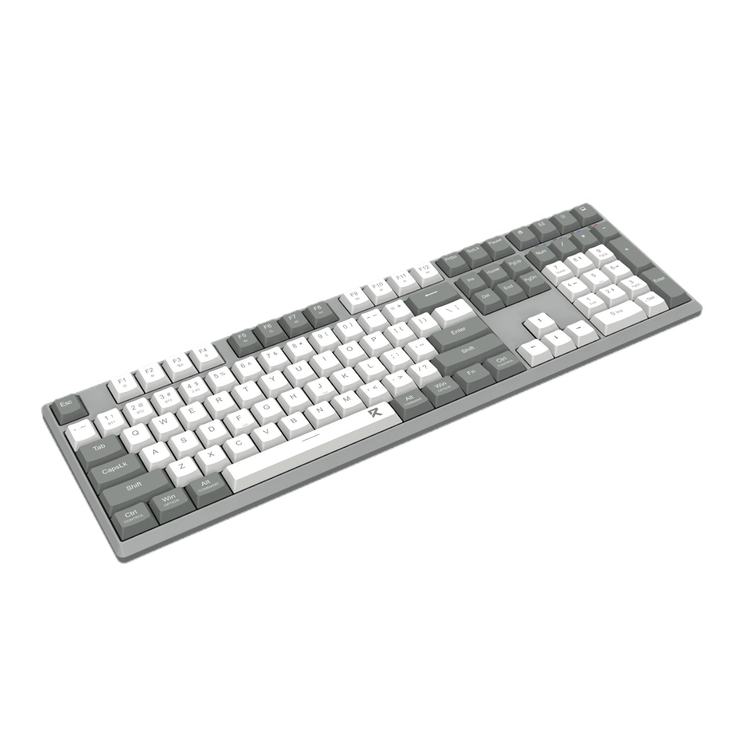 Redragon BK-7485 Wireless Office Keyboard - Grey - Image 2
