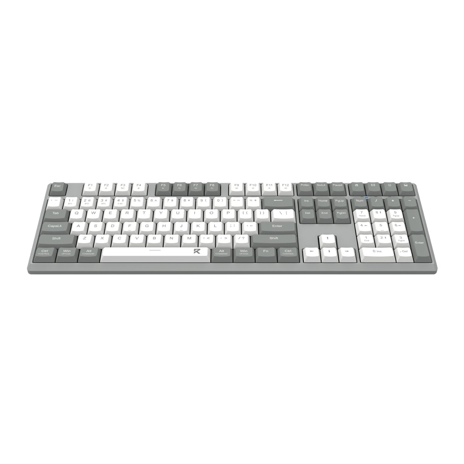 Redragon BK-7485 Wireless Office Keyboard - Grey - Image 3
