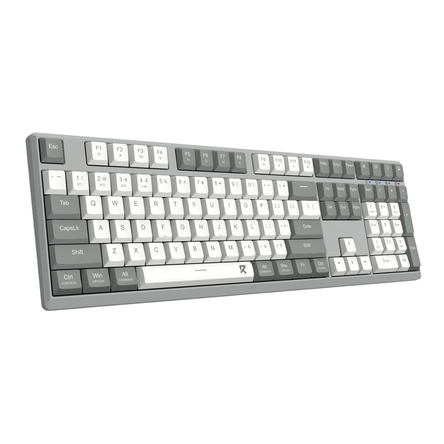 Redragon BK-7485 Wireless Office Keyboard - Grey - Image 5