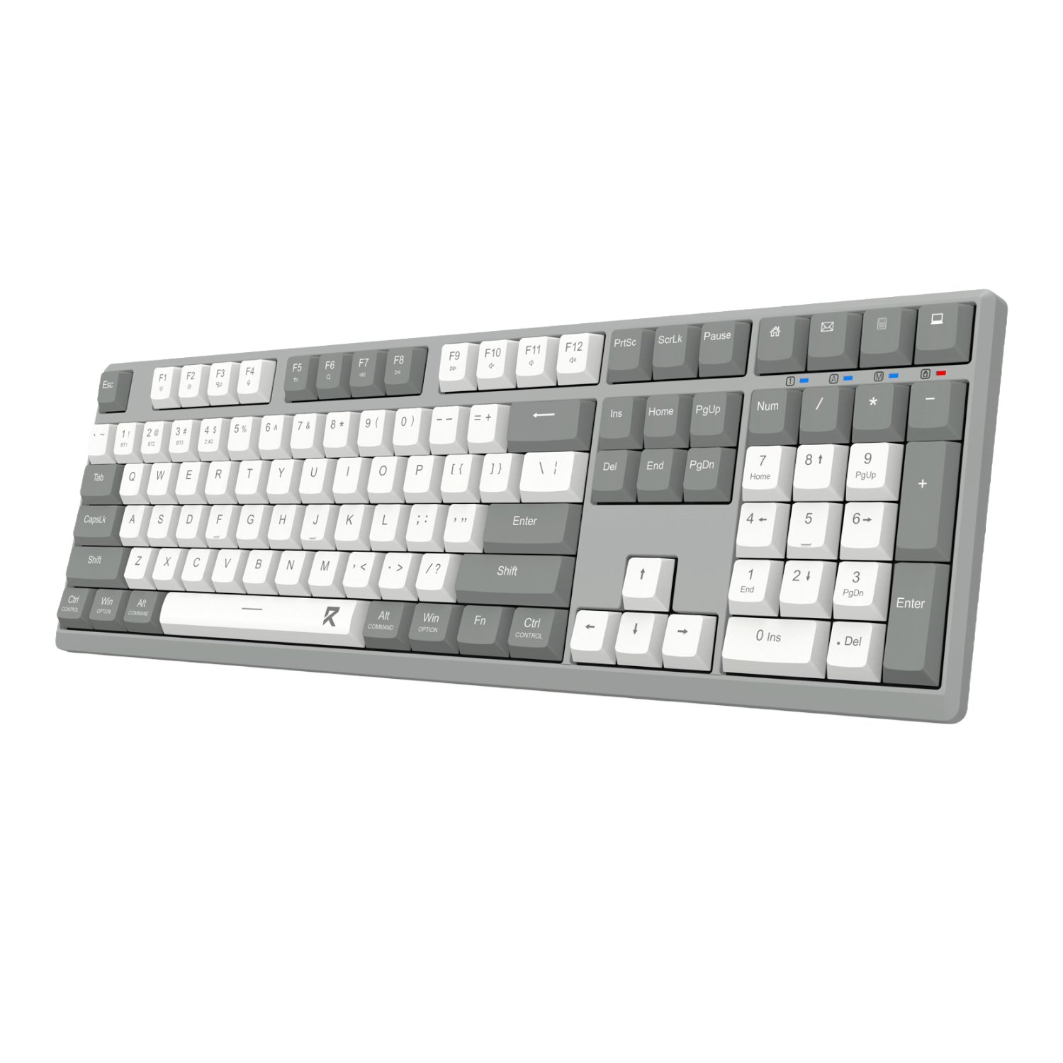 Redragon BK-7485 Wireless Office Keyboard - Grey - Image 6