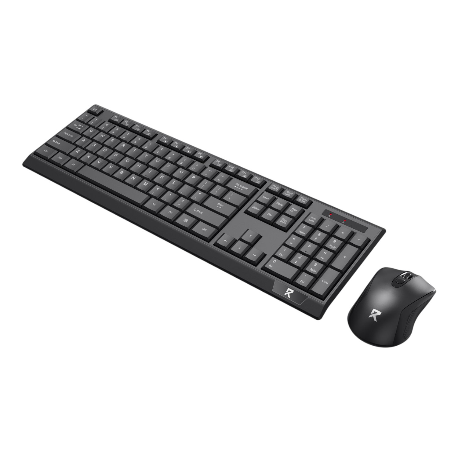 Redragon BS-8343A Wireless Keyboard and Mouse Combo - Black - Image 3