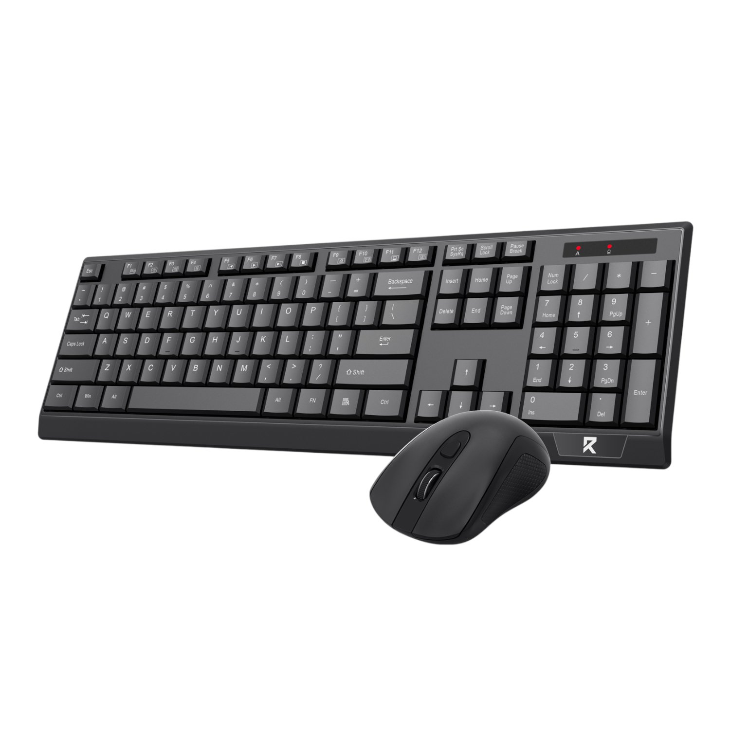 Redragon BS-8343A Wireless Keyboard and Mouse Combo - Black - Image 6