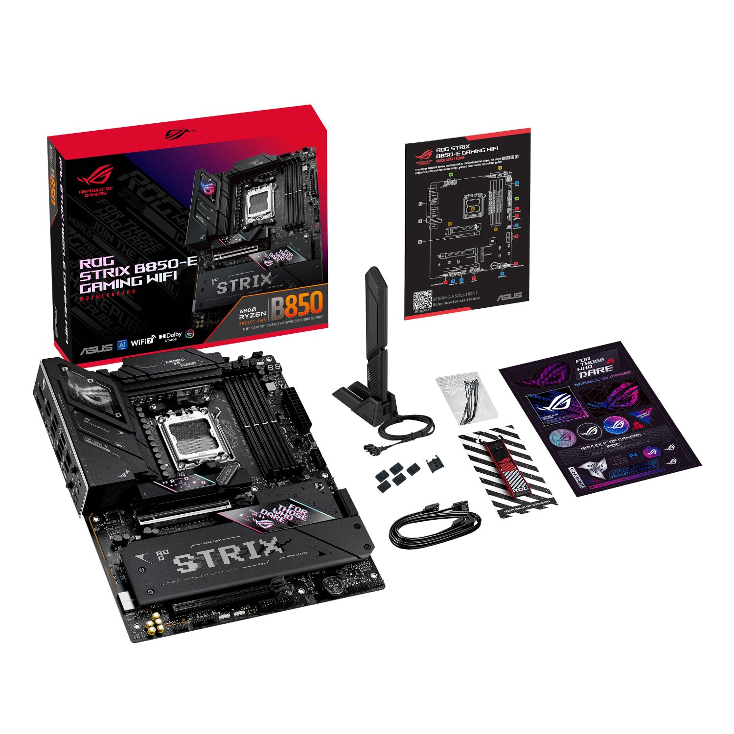 Asus ROG STRIX B850-E GAMING WIFI AM5 ATX Gaming Motherboard - Image 7