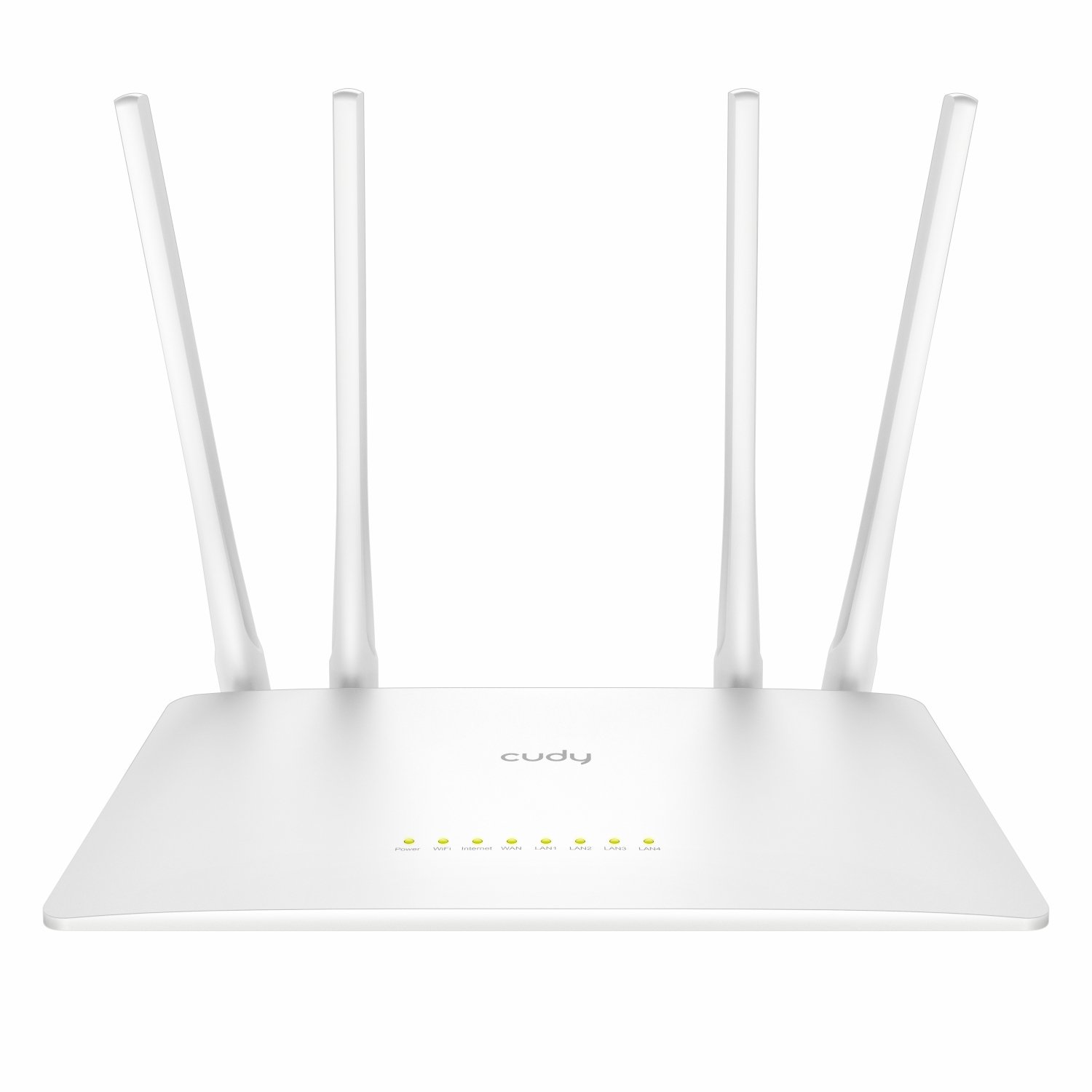 Cudy WR300S 300Mbps 5-Port Wi-Fi 4 Router – White