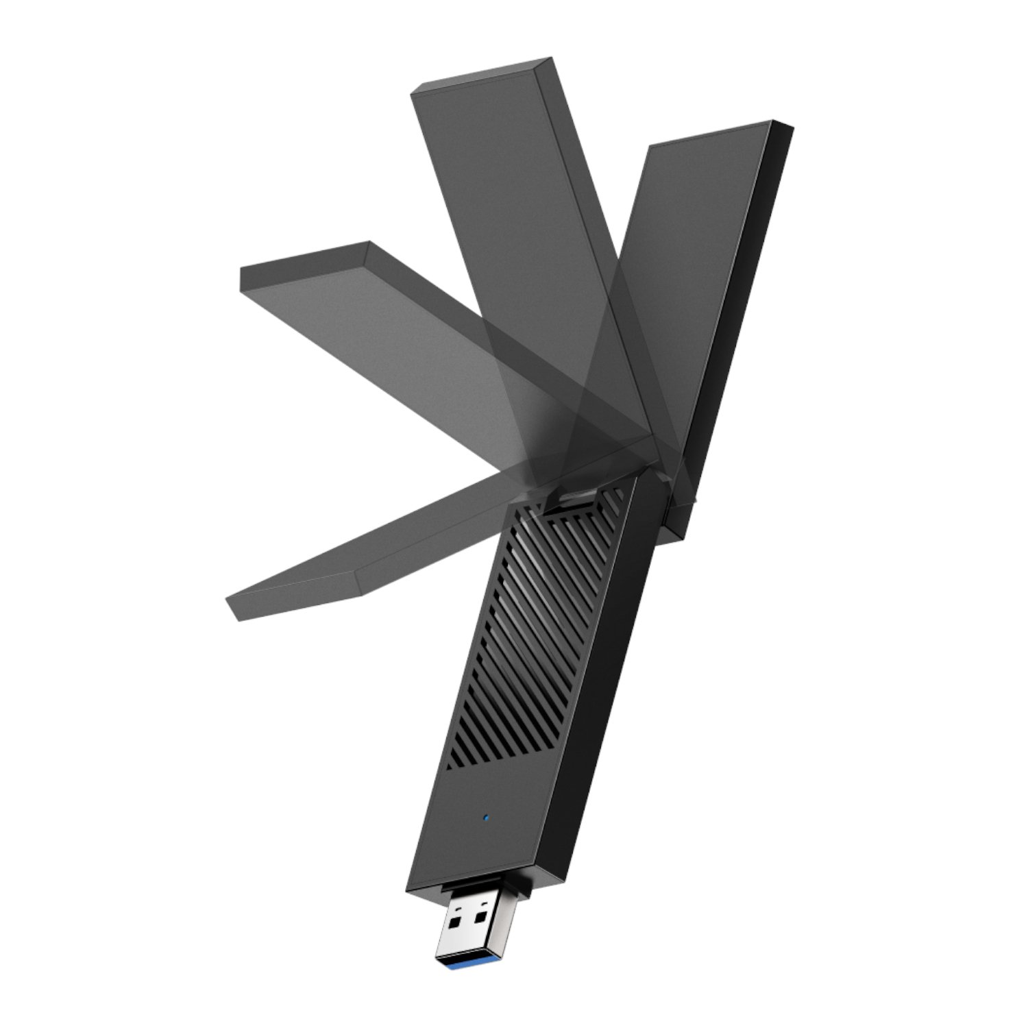 Cudy AX5400 Wi-Fi 6E USB 3.0 Tri-Band High-Gain Adapter-Black - Image 4