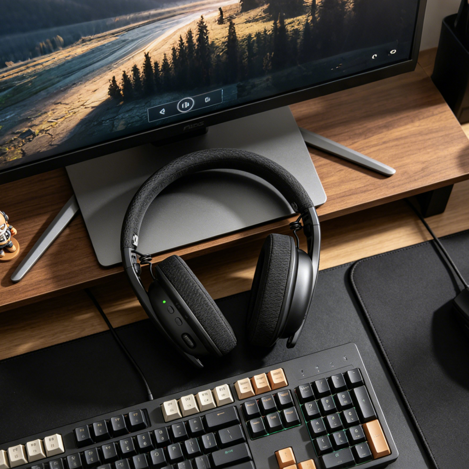 Redragon H819 QUAD AIR Wireless Gaming Headset - Black - Image 9