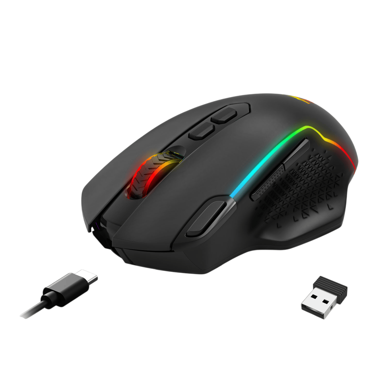 Redragon TAIPAN MAX 12000DPI Wireless Gaming Mouse - Black - Image 6
