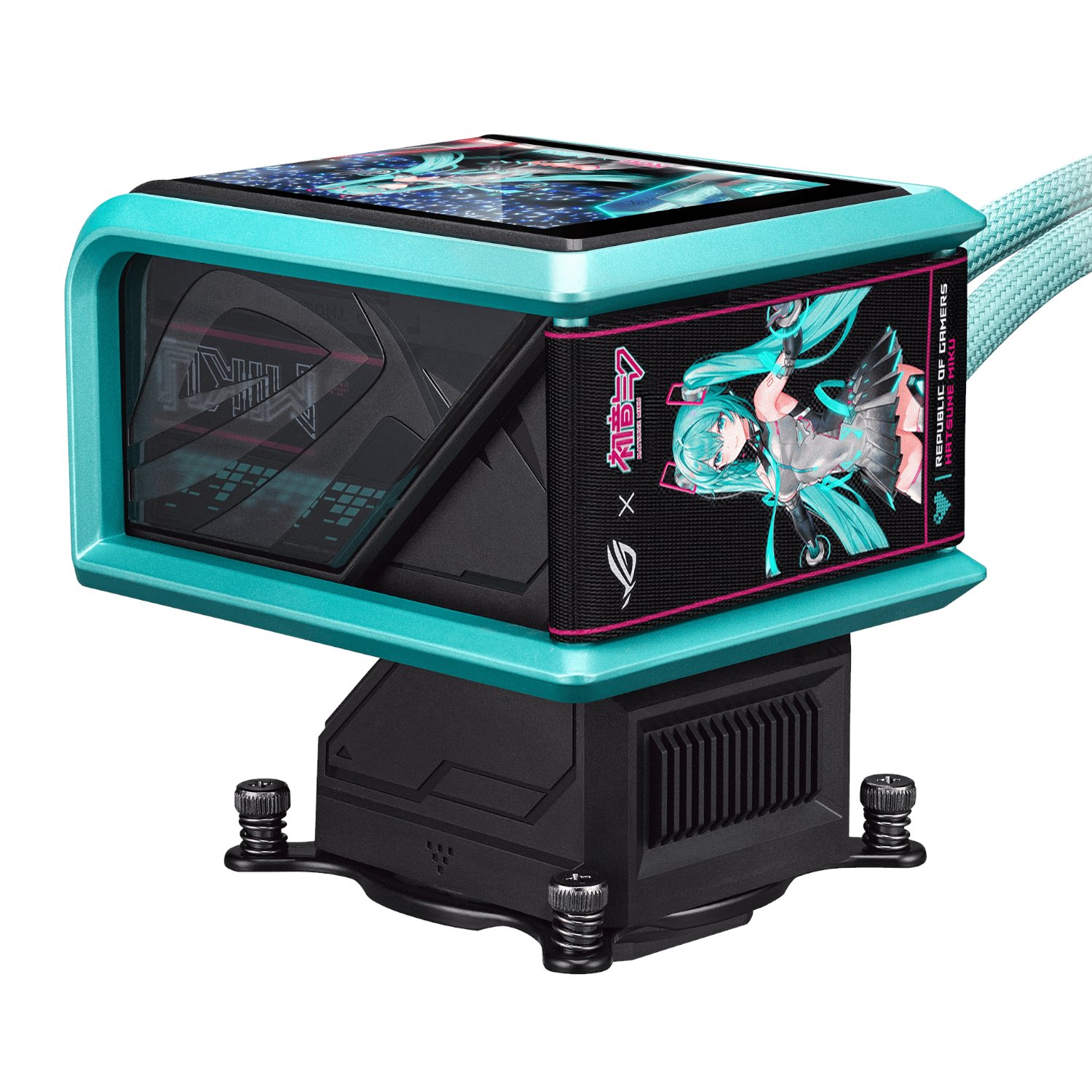 Asus ROG RYUO IV 360mm ARGB AIO Liquid Cooler Hatsune Miku Edition - Image 4