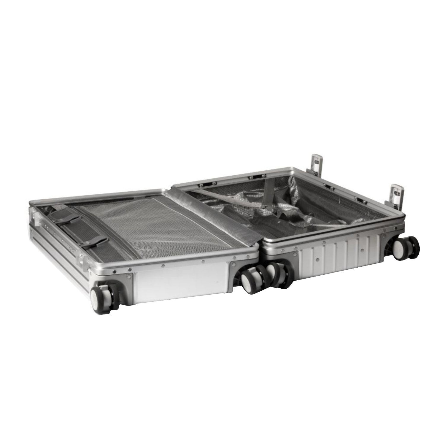 Port Designs VAL D'ISERE 30L Metal Travel Suitcase - Image 4