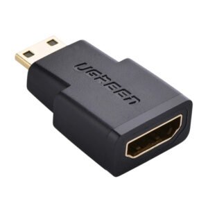 UGREEN 20101-20101 Mini HDMI to HDMI Adapter - Black - TauTech South Africa