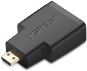 UGREEN Micro HDMI Male to HDMI Female Adapter – Black - TauTech South Africa