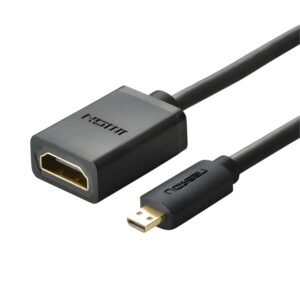 UGREEN 20134-20134 Micro HDMI Male to HDMI Female Adapter - Black - TauTech South Africa