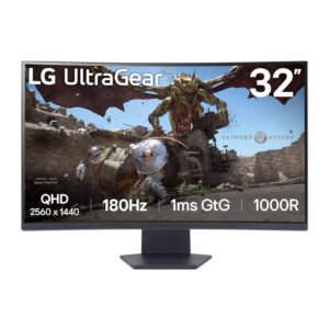 LG UltraGear 32" QHD VA Curved Gaming 180Hz 1ms - TauTech South Africa
