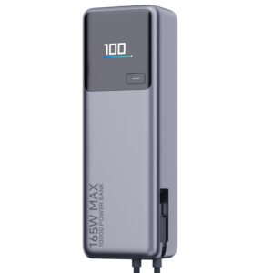 Xiaomi 165W Power Bank 10000mAh (Integrated Cable)-Silver - TauTech South Africa