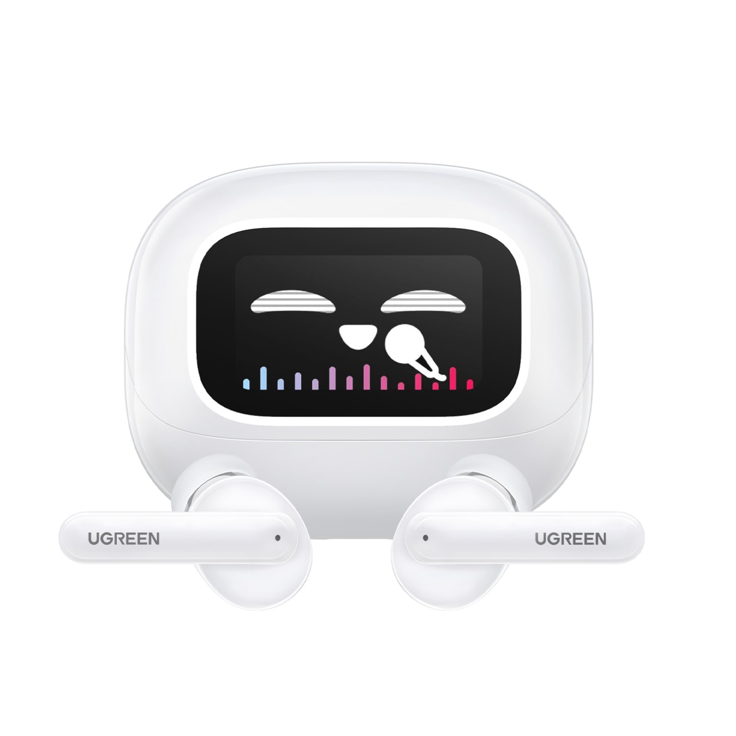 UGREEN EchoBuds Magic Wireless (In-Ear Earphones)–White - Image 2