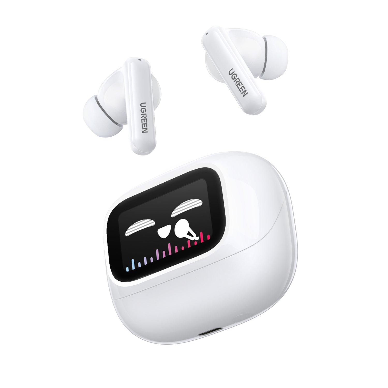 UGREEN EchoBuds Magic Wireless (In-Ear Earphones)–White