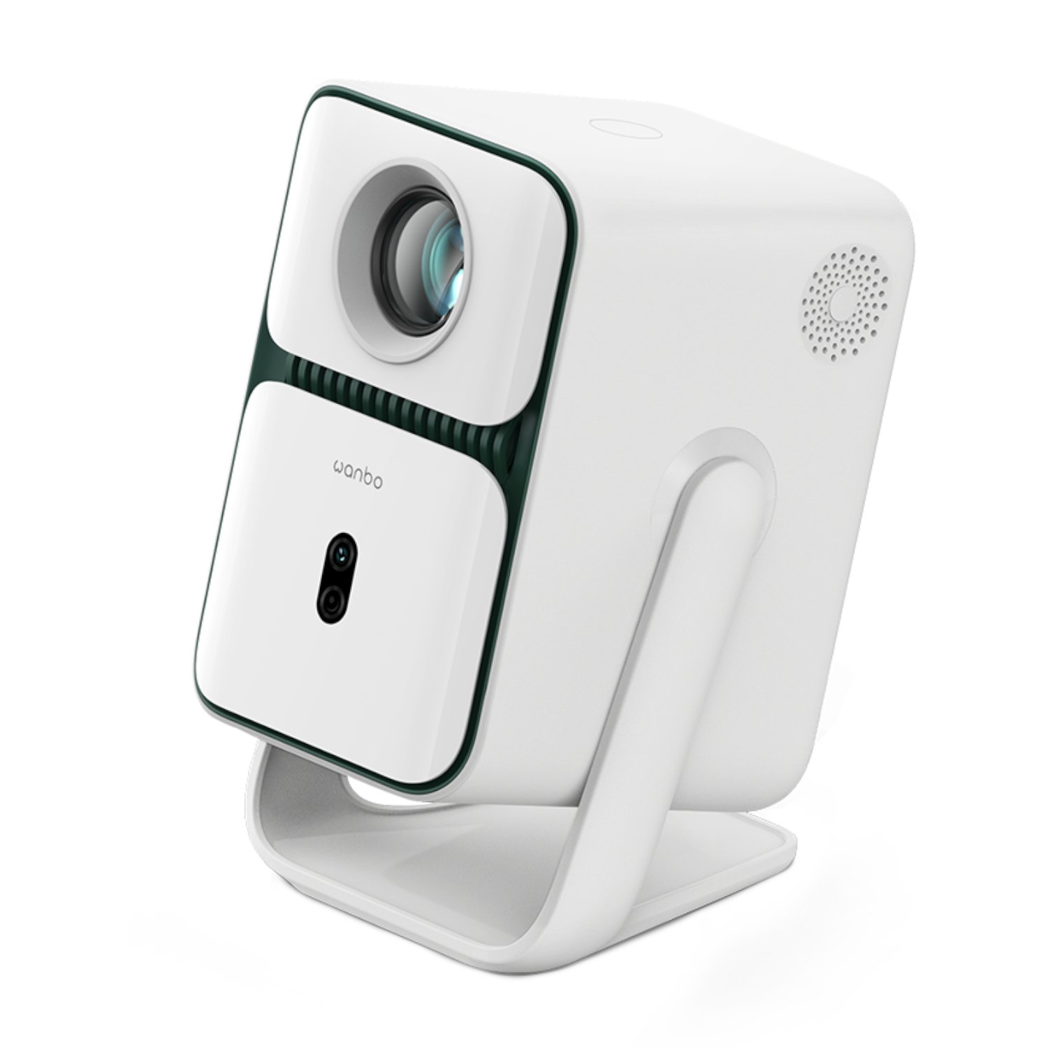 Wanbo T2 Ultra – 1080P 500ANSI Android 11 Smart Home Theatre Projector – White - Image 3