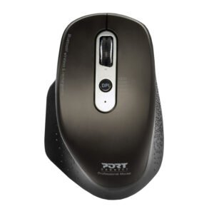 Port Connect Bluetooth Wireless and Rechargeable Executive Mouse - Black - TauTech South Africa