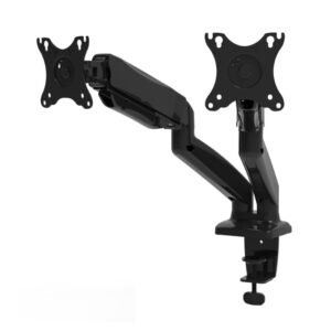 PORT Monitor Arm VESA Dual Screen - Black - TauTech South Africa