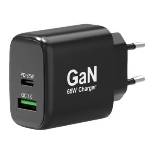 Port Connect 65W GaN Type-C and USB-A Fast Charger - TauTech South Africa