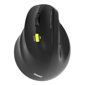 Port Connect Ergo Shape Rechargeable Wireless Mouse - TauTech South Africa