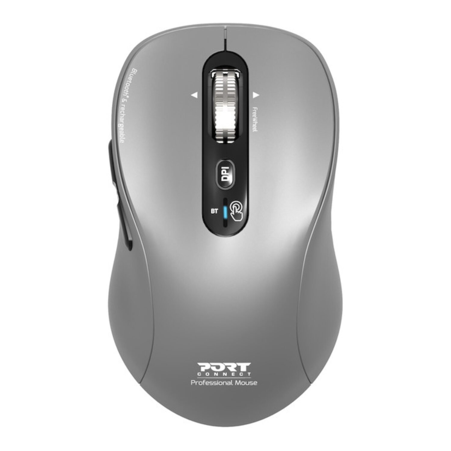 Port Connect Wireless Bluetooth Expert and Mac Mouse - Grey