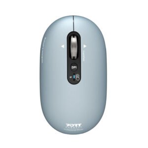 Port Connect PURE MAC Rechargeable Wireless and Bluetooth Mouse - Storm - TauTech South Africa