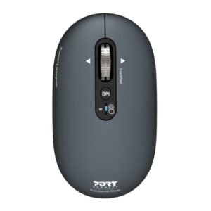 Port Connect PURE MAC Rechargeable Wireless and Bluetooth Mouse - Shadow - TauTech South Africa