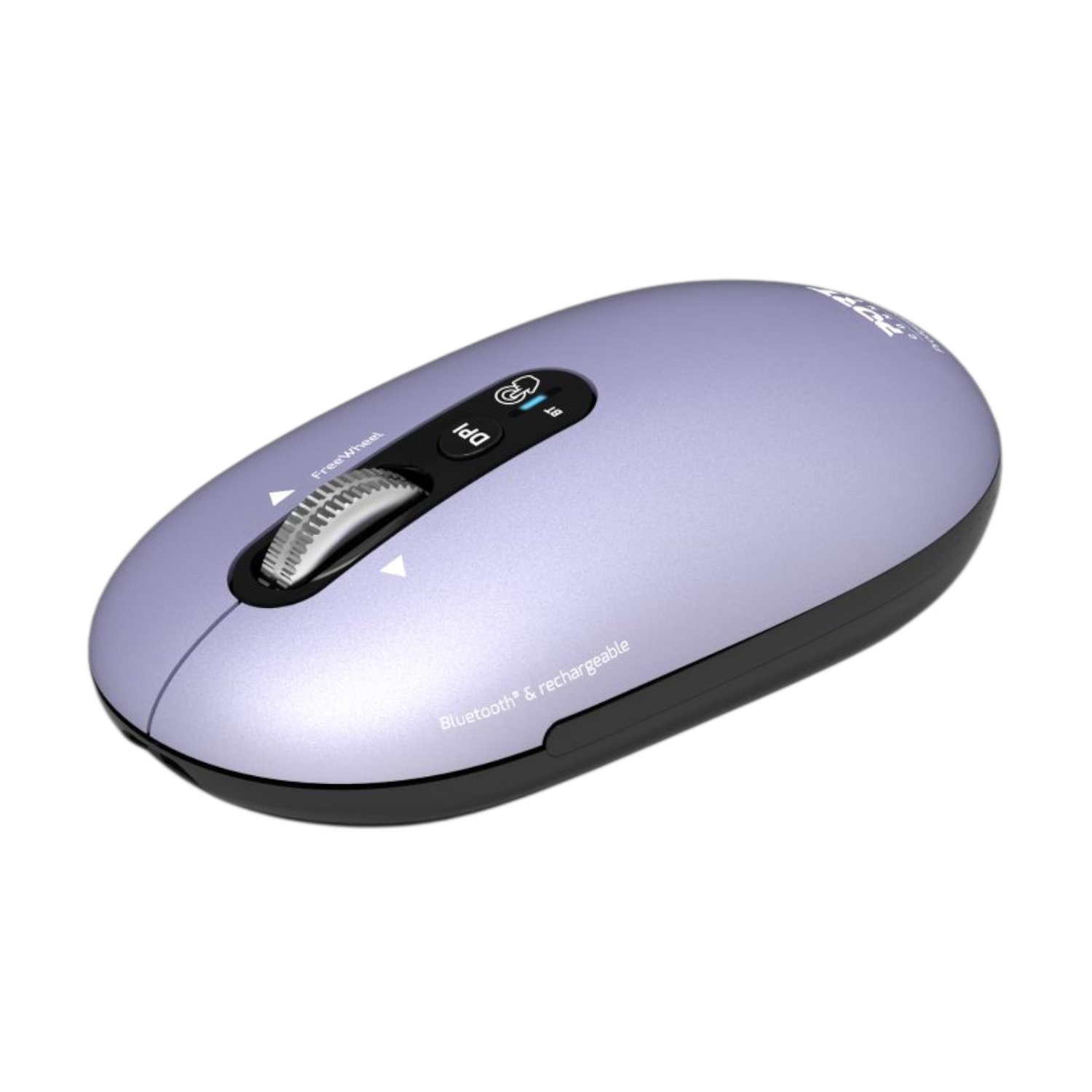 Port Connect PURE MAC Rechargeable Wireless and Bluetooth Mouse - Iris - Image 3