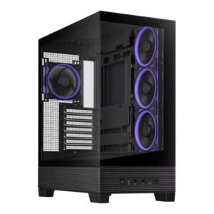 Asus A31 PLUS Mid Tower ATX Chassis - Black - TauTech South Africa