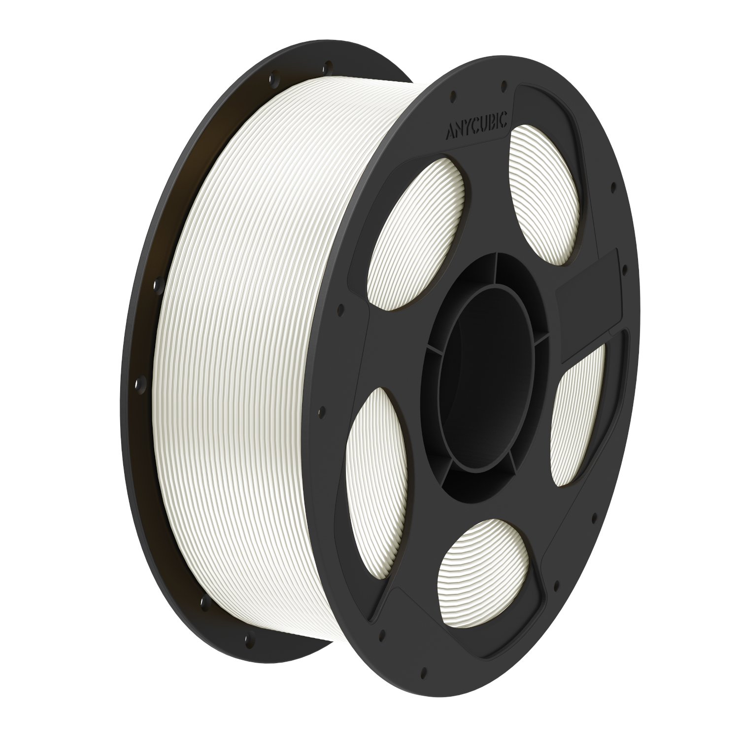 Anycubic PLA Silk Filament 1kg – White - Image 2