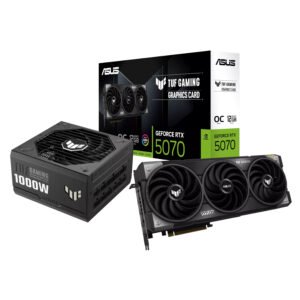 Asus TUF Gaming GeForce RTX 5070 OC Edition and 1000W 80 PLUS Gold Modular Power Supply Bundle  - TauTech South Africa
