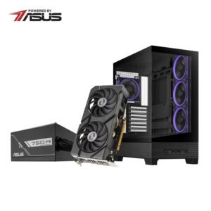 Asus UWM 2 Gaming Chassis/Graphics Card/Power Supply Combo (A31 PLUS | RX 7600 | PRIME 750W) - TauTech South Africa