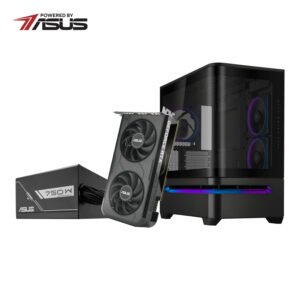 Asus UWM 1 Gaming Chassis/Graphics Card/Power Supply Combo (AP202 ARGB | RTX 5050 | PRIME 750W) - TauTech South Africa