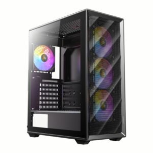 Antec AX85 ATX ARGB Mid-Tower Gaming Chassis - Black - TauTech South Africa