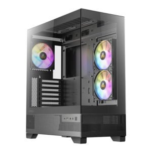 Antec CX700 ARGB ATX | Micro-ATX | ITX ARGB Mid-Tower Gaming Chassis - Black - TauTech South Africa