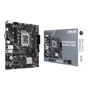 Asus PRIME H610M-K ARGB Intel LGA1700 M-ATX Motherboard - TauTech South Africa