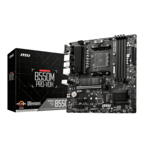 MSI B550M PRO-VDH AM4 M-ATX Motherboard - TauTech South Africa